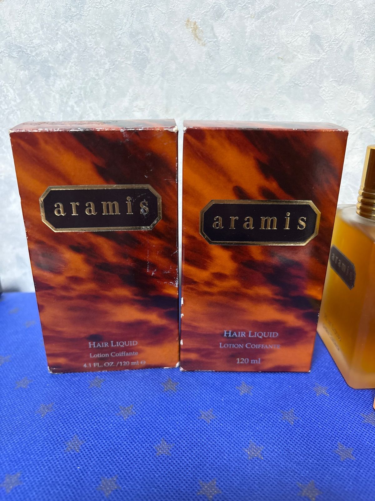 アラミスヘアーリキッド120ml 2本セット 箱付き - メルカリ