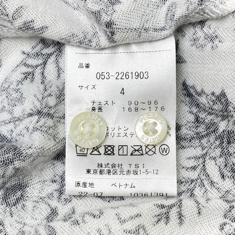 サイズ：4 PEARLY GATES パーリーゲイツ 2022年モデル 長袖