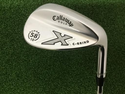 中古】 キャロウェイ X FORGED ミルキークロム 58MD-10 C-GRIND