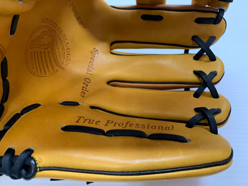 中古品 久保田スラッガ ー KUBOTA SLUGGER オーダー 硬式 内野手用グローブ コユニ DS1型 刺繍有り 4050 久保田スラッガー - 中古品 久保田スラッガー KUBOTA SLUGGER