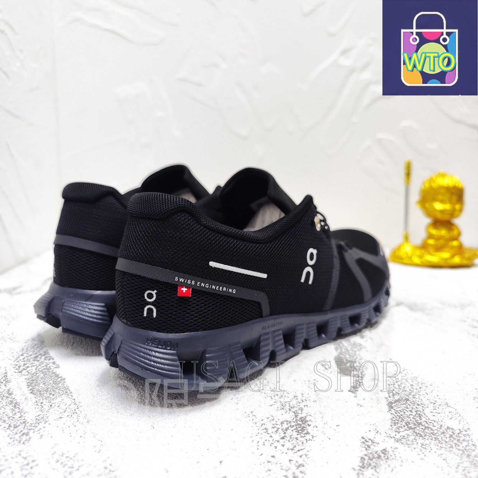 ON Cloud 5 ブラック ランニングシューズ　26cm On オン ランニングシューズ Cloud 5 クラウド5 All Black