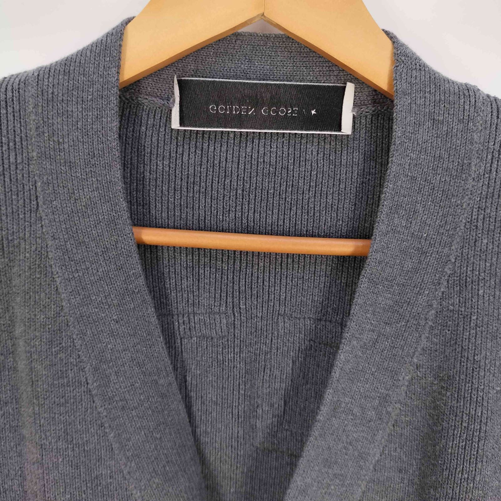 ゴールデングース GOLDEN GOOSE バックロゴ カーディガン メンズ