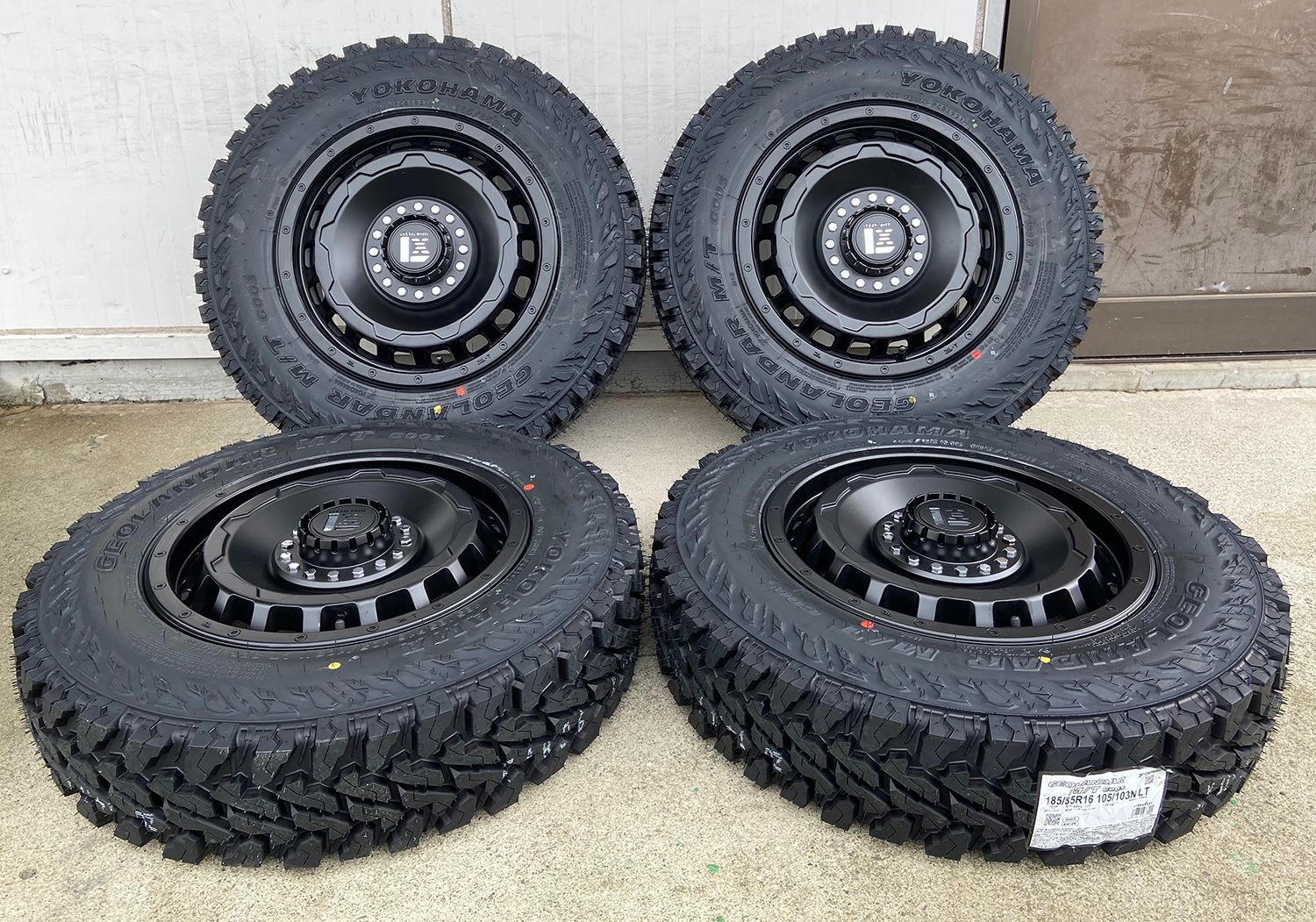 Yokohama Geolandar M/T 16インチホイールセット GEOLANDAR 新カラー