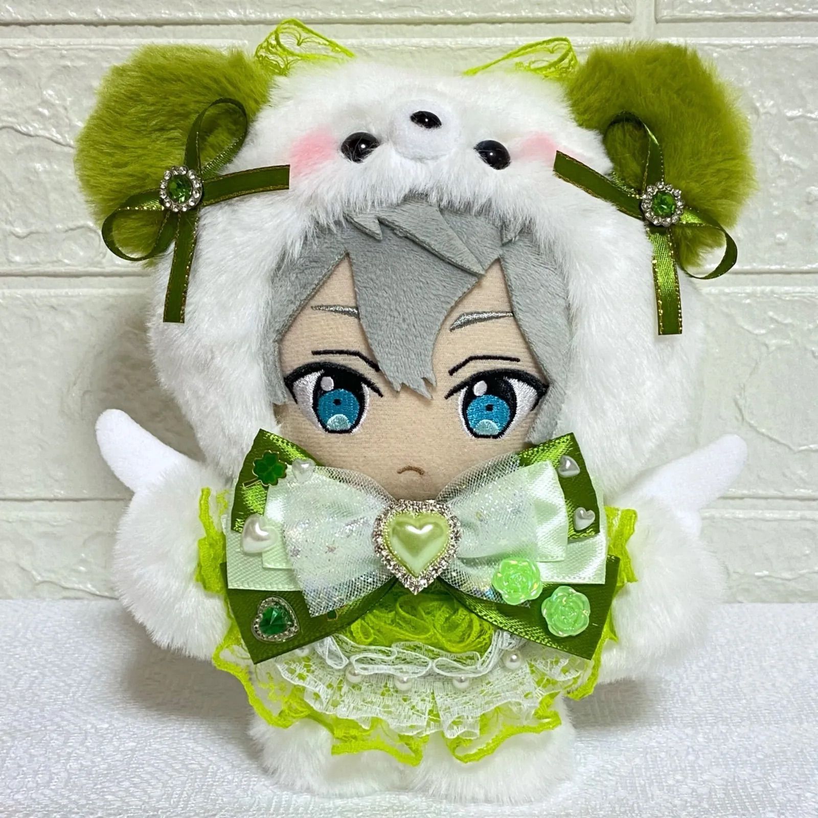 【ぬい服】あんスタ着ぐるみ16 パールストラップ付き︎グリーン