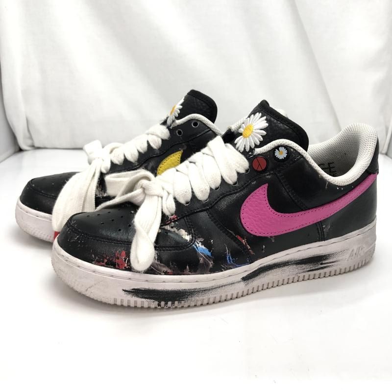 PEACEMINUSONE × Nike Air Force 1 Low 07 Para-Noise 3.0 Black and Multi-Color G-DRAGON 26cm AQ3692 91