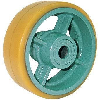 2営業日で発送 UHB130X50ヨドノ 鋳物重荷重用ウレタン車輪ベアリング入 UHB130X508353197