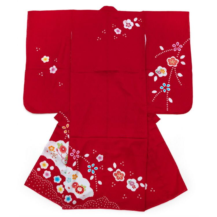 七五三 正絹 着物 7歳 赤 | 販売 単品 四つ身」の人気商品一覧・価格