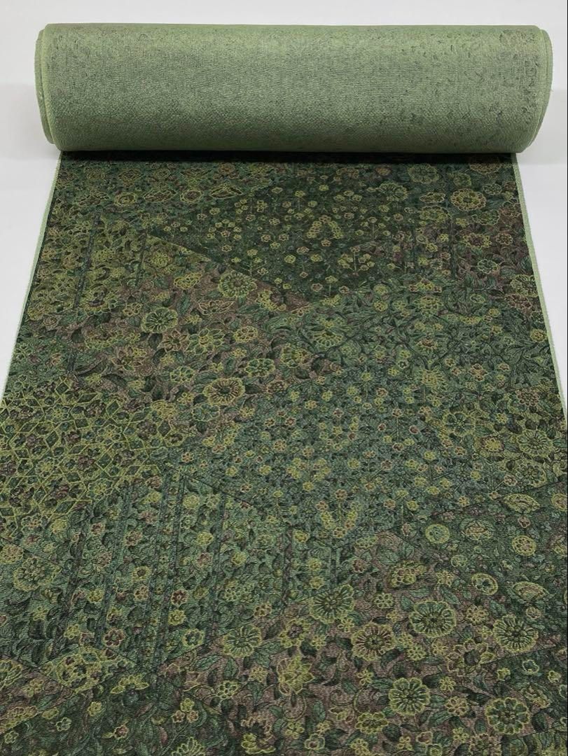 小紋 更紗 全体柄 正絹 反物 - メルカリ