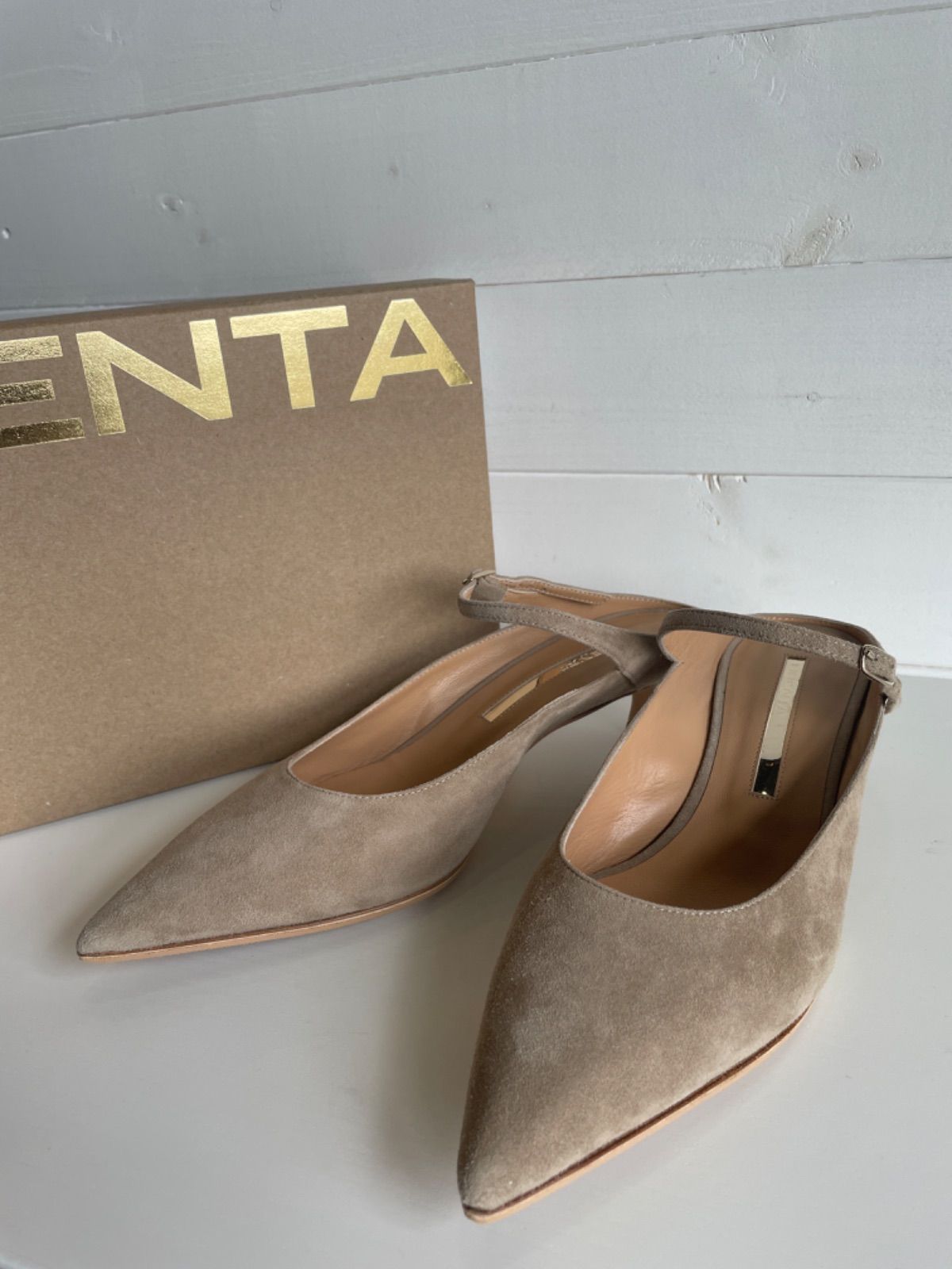 再入荷！】【再入荷！】BRENTA ブレンタ プチヒールストラップ