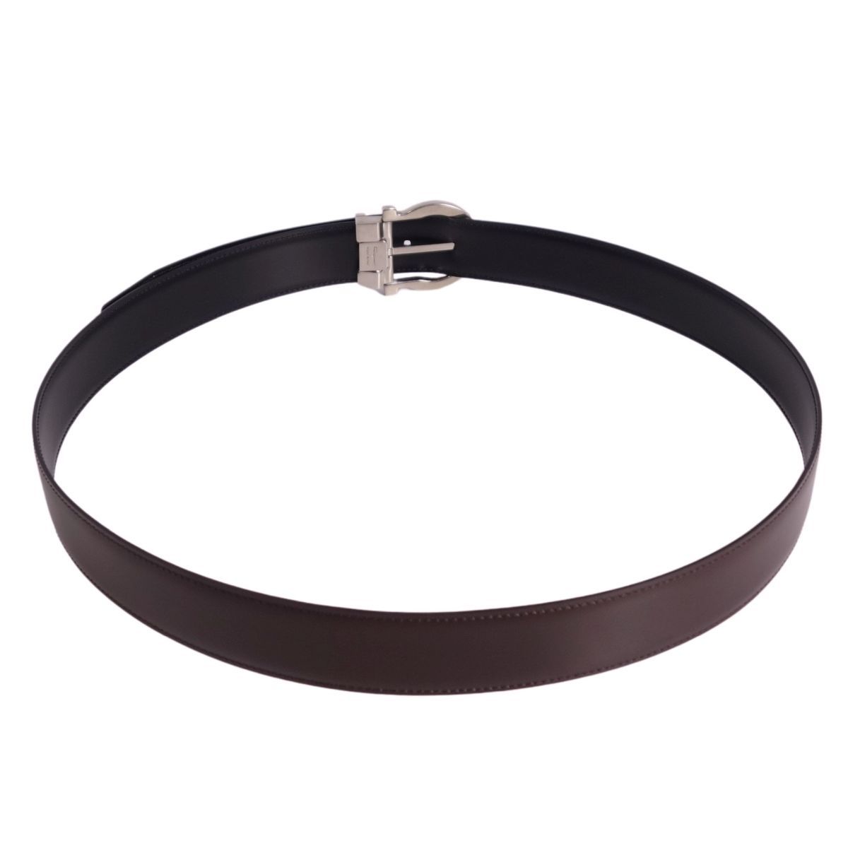 [極美品] Salvatore Ferragamo フェラガモ サッシュベルト FERRAGAMO フェラガモ リバーシブル ベルト REVERSIBLE BELT