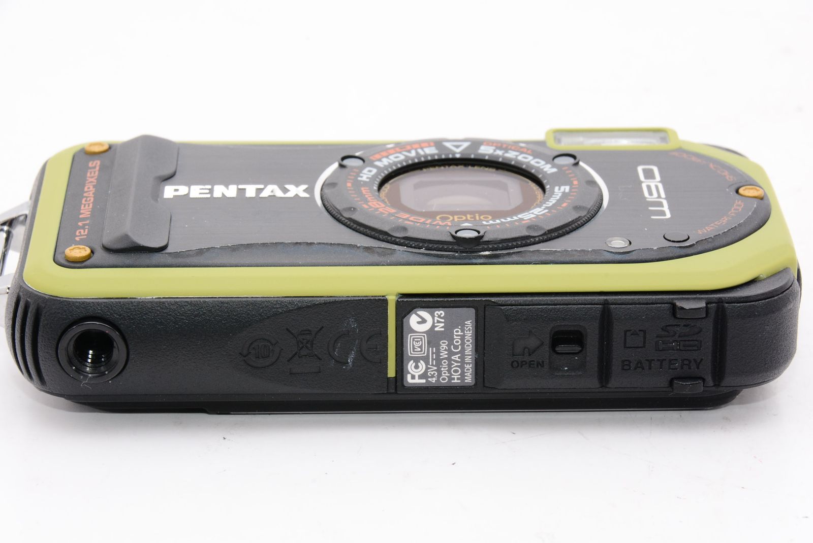 PENTAX 防水デジタルカメラ Optio W90 ブラック OPTIOW90B - karting
