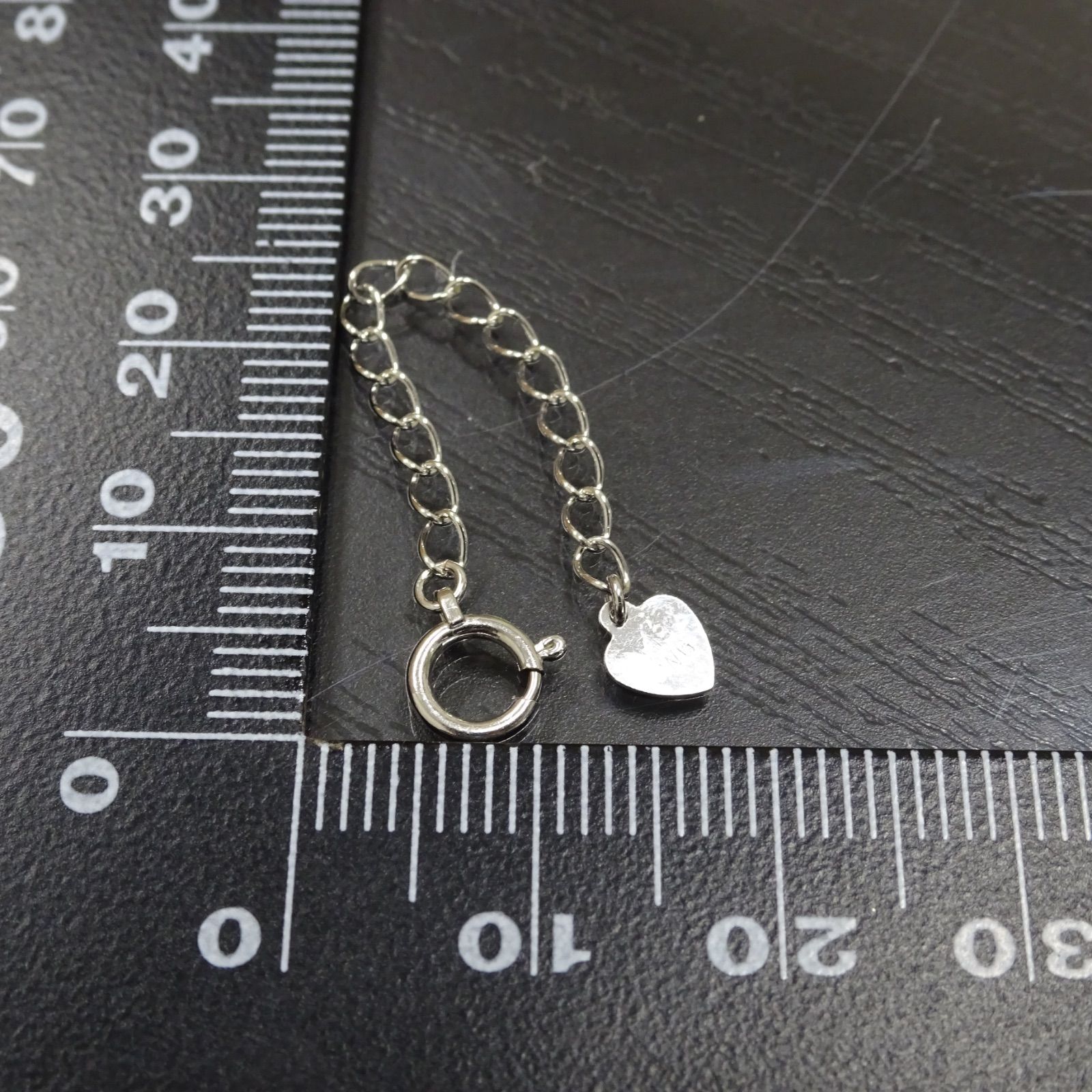 18金ホワイトゴールド GOLD K18WG 750 ネックレス用 アジャスター 5cm 