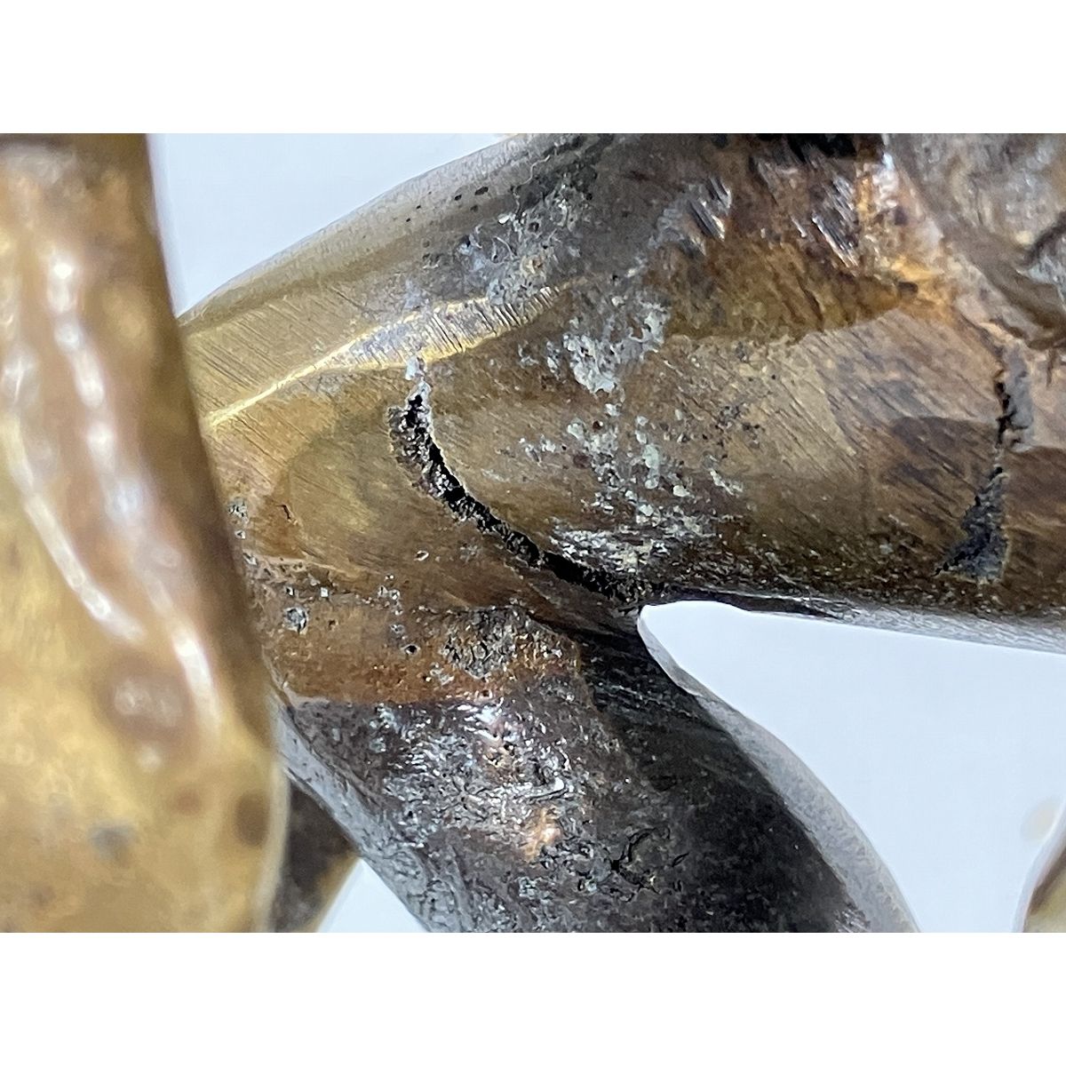 作者不明 ブロンズ像 サイクリング像 オブジェ 台座付き 置物 W10482218