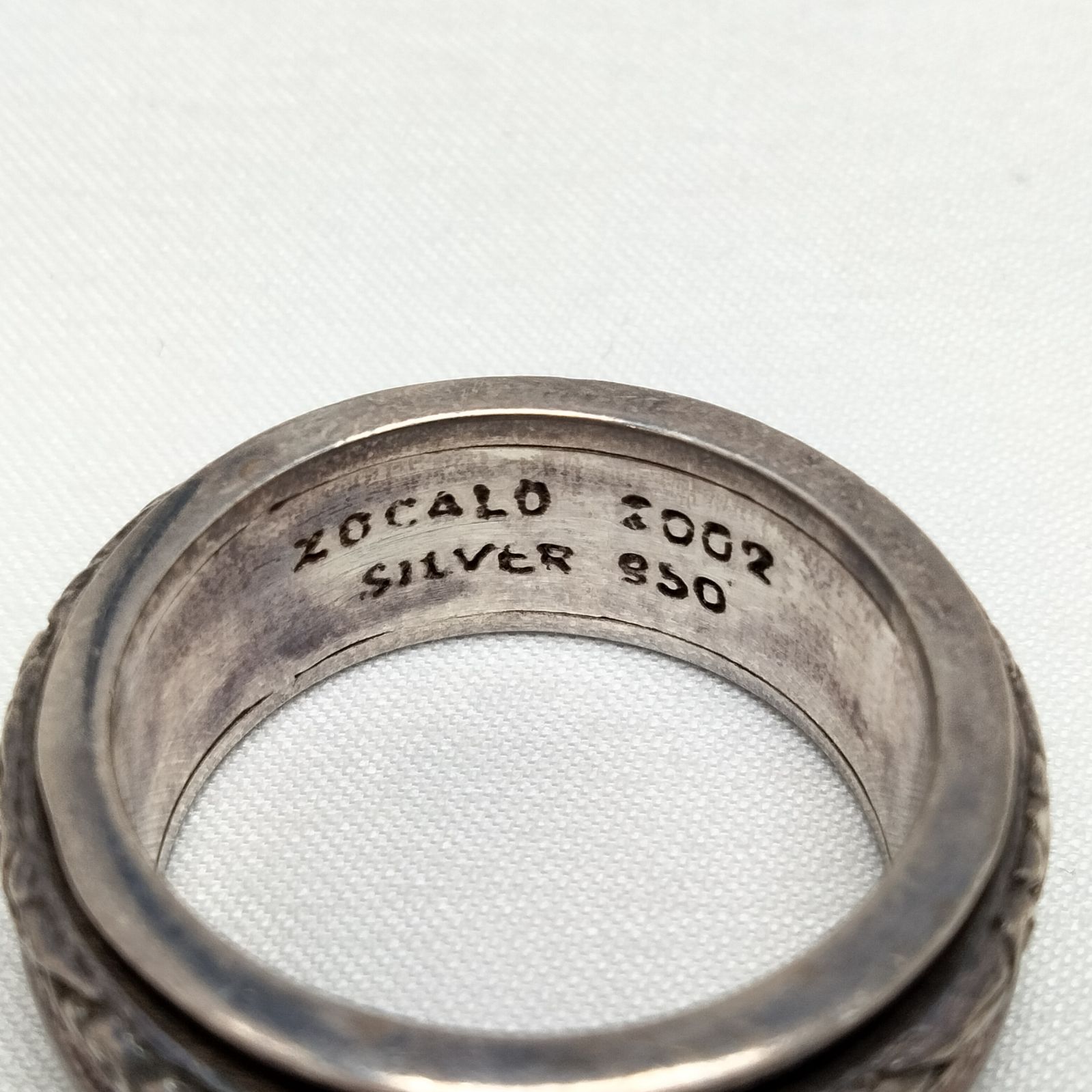 ✨️ZOCALO✨️ソカロ シルバー925 17.7g 22号リング 3連リング]ソカロ/[