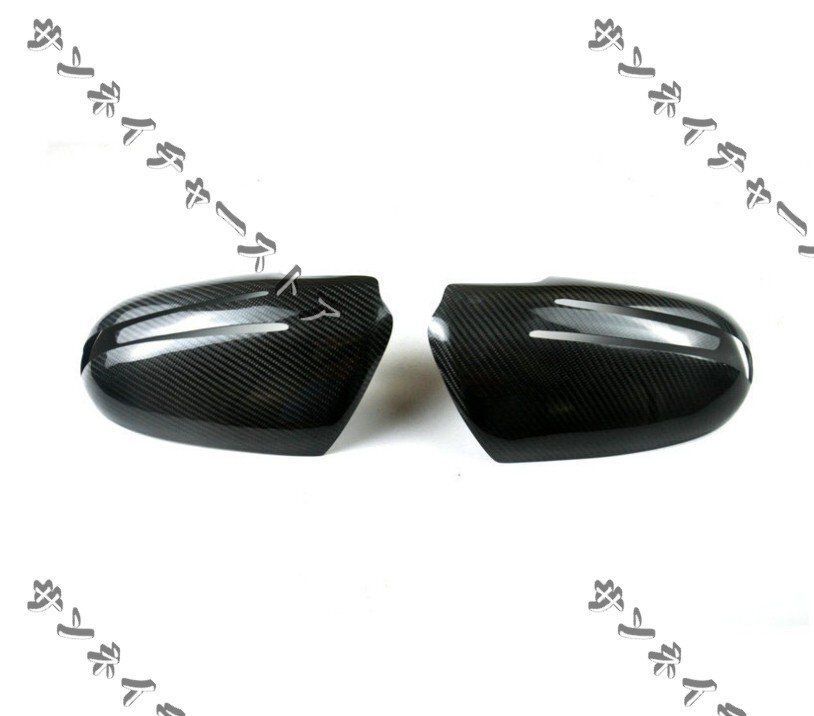 ベンツ W219 CLS300 CLS350 CLS500 カーボンファイバー製 サイドミラーカバー