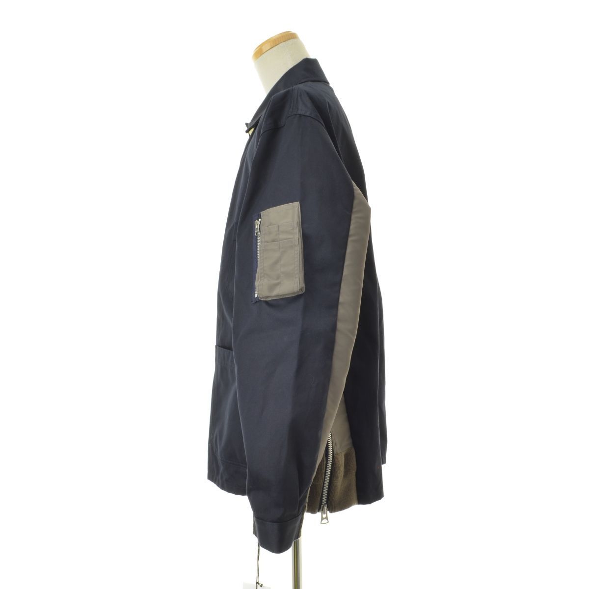 sacai】24SS 24-03316M Cotton Chino x Nylon Twill Blouson