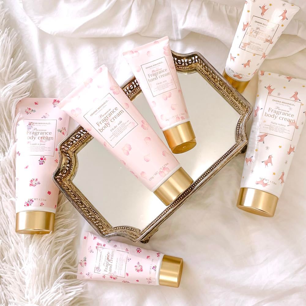 オハナ・マハロ シリーズ:ハンドクリームu0026化粧水コラボセット