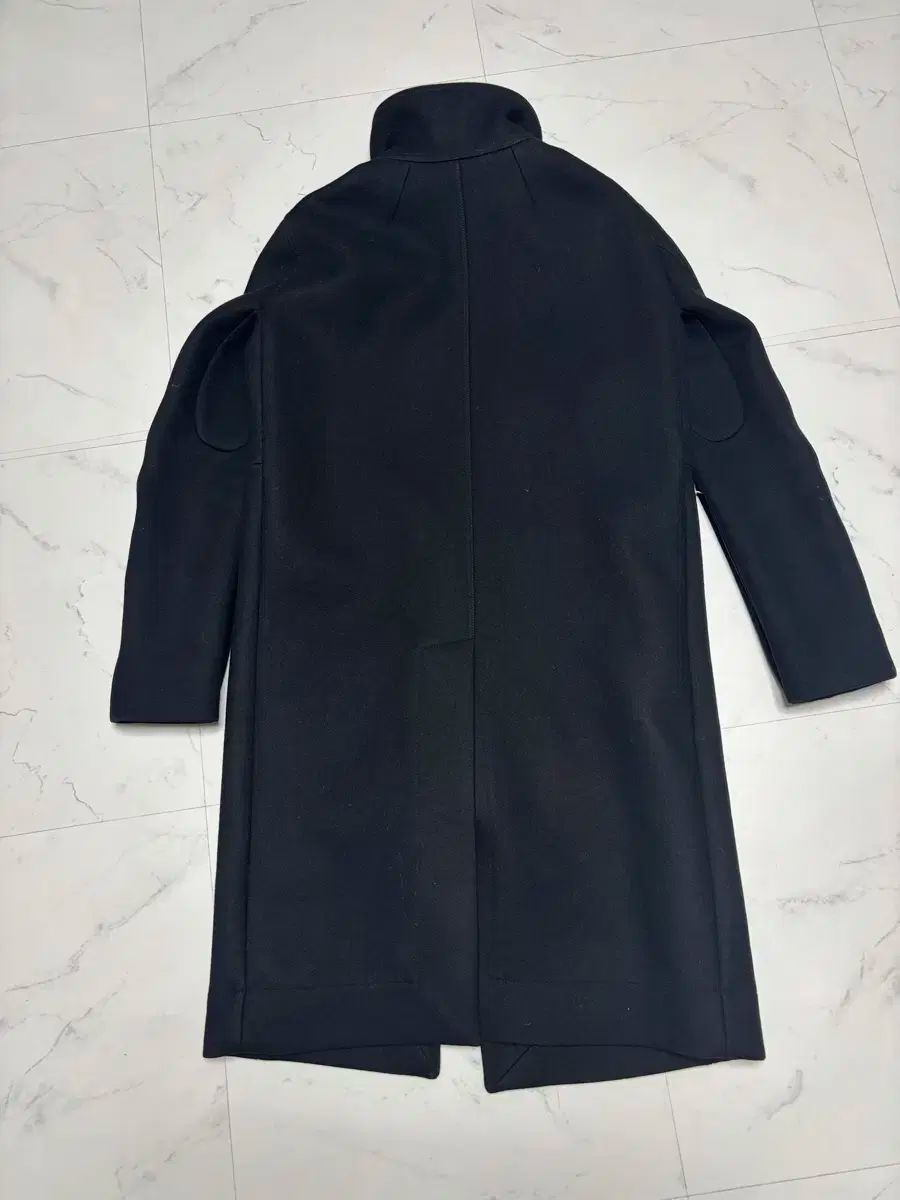 Rick Owens(リックオウエンス) 斜めジップ ロングコート 48