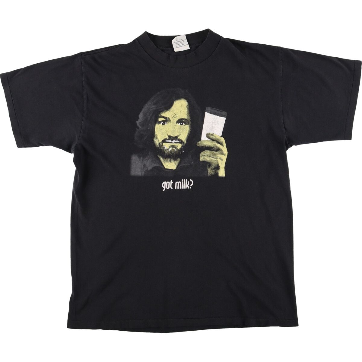 古着 90年代 BALZOUT CHARLES MANSON チャールズマンソン プリントT 