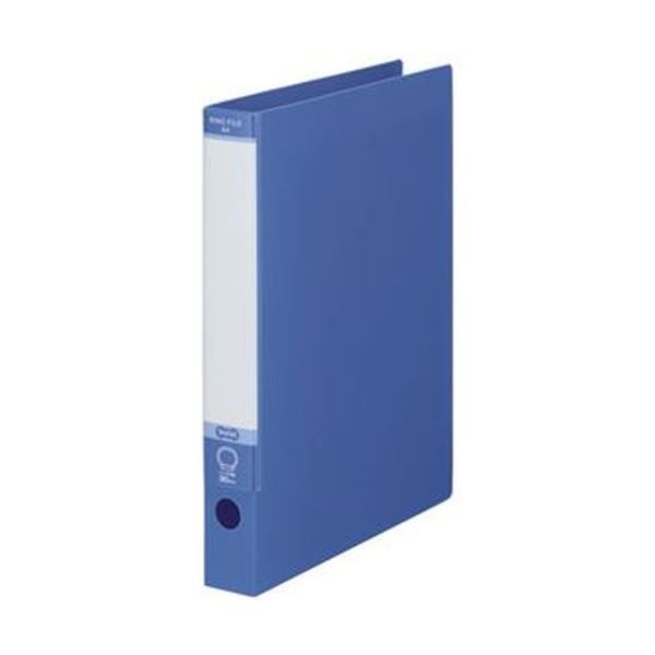 (まとめ) TANOSEE Oリングファイル（紙表紙） A4タテ 2穴 320枚収容 背幅52mm 赤 1セット（10冊） 〔×5セット〕 まとめ） TANOSEE Oリングファイル（紙表紙） A4タテ 2穴 320枚収容 背幅