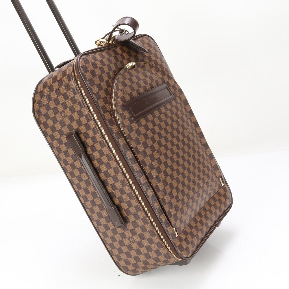 極美品 ルイヴィトン ダミエ ペガス 55 N41187 レザー 2WAY スーツ