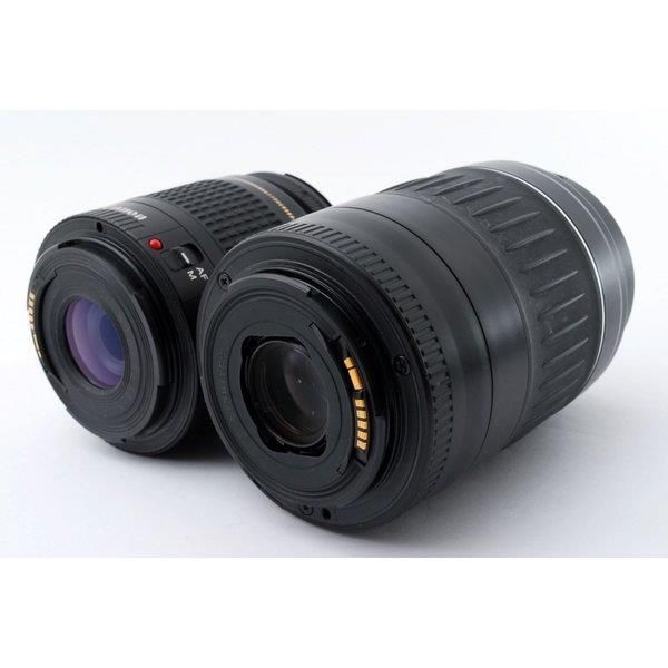 美品　Canon KissX7 ダブルレンズキット　ストラップSDカード付 キヤノン Canon EOS kiss X7 レンズキット ホワイト SDカード