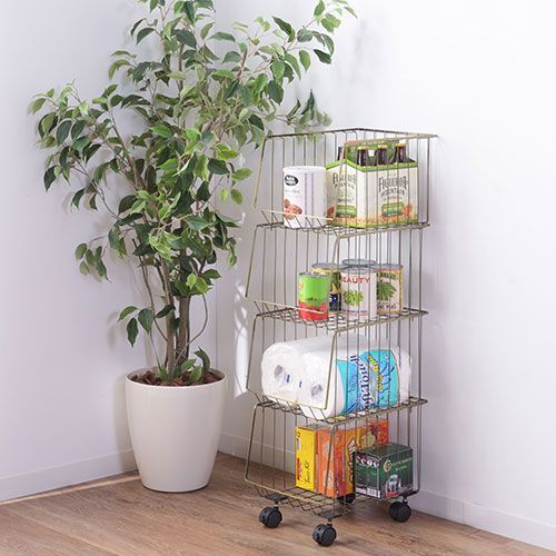 東谷 スタッキングワゴン4D