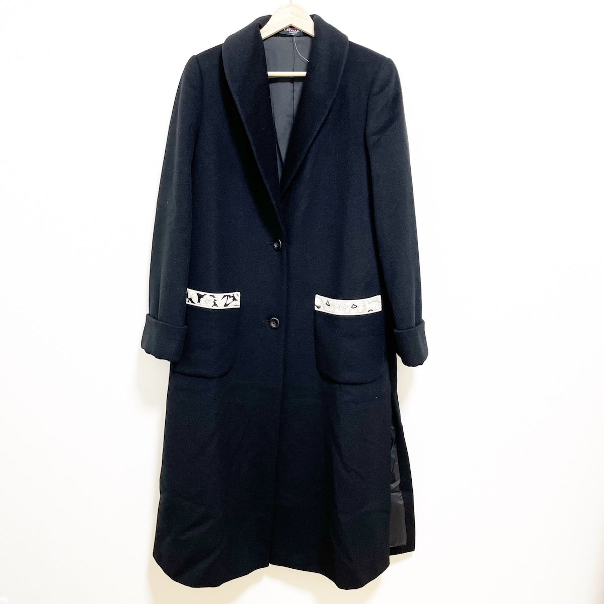 46万円　レオナール　最高級インポート　コート 46 レオナール 最高級インポート コート