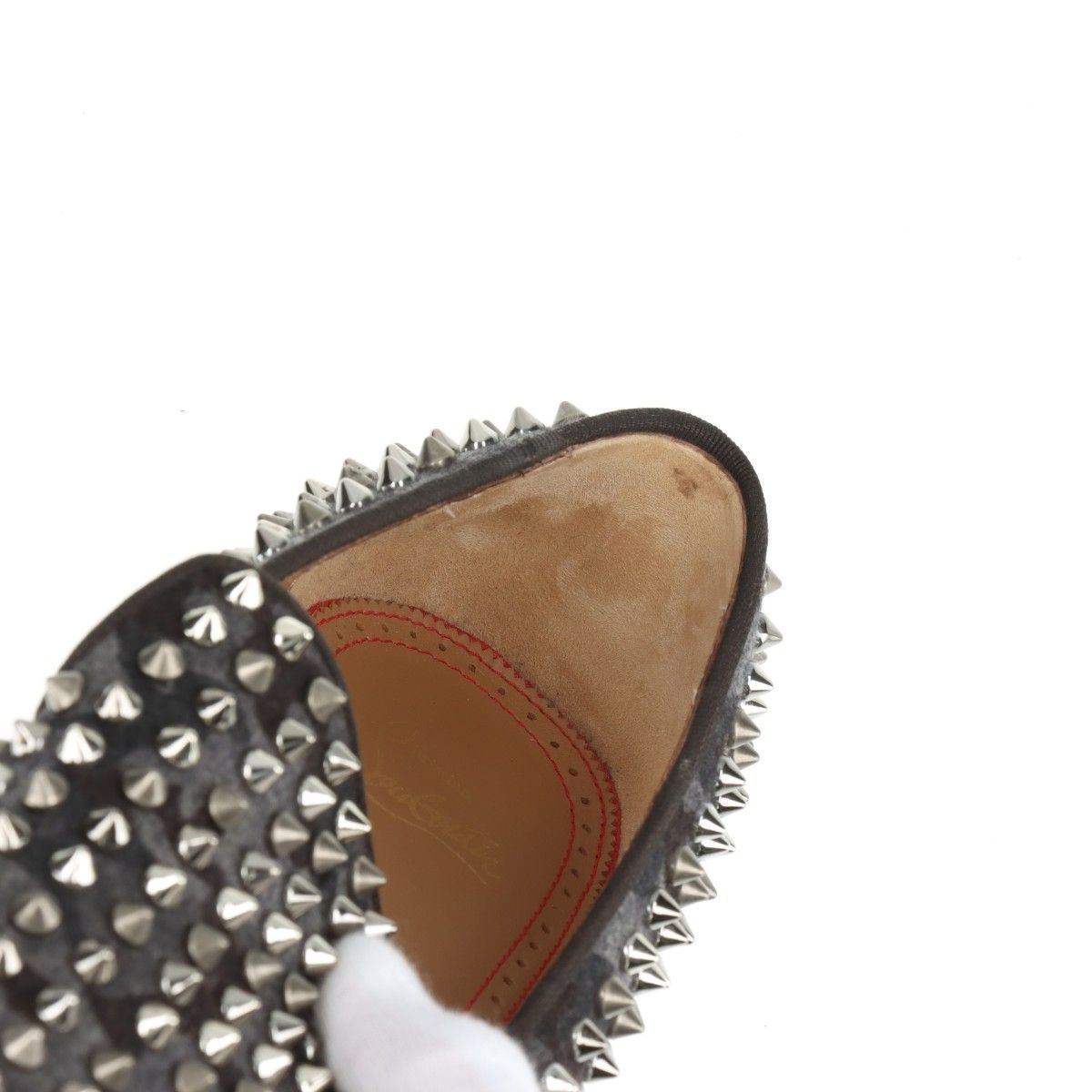 Christian Louboutin クリスチャンルブタン DANDELION SPIKES FLAT 