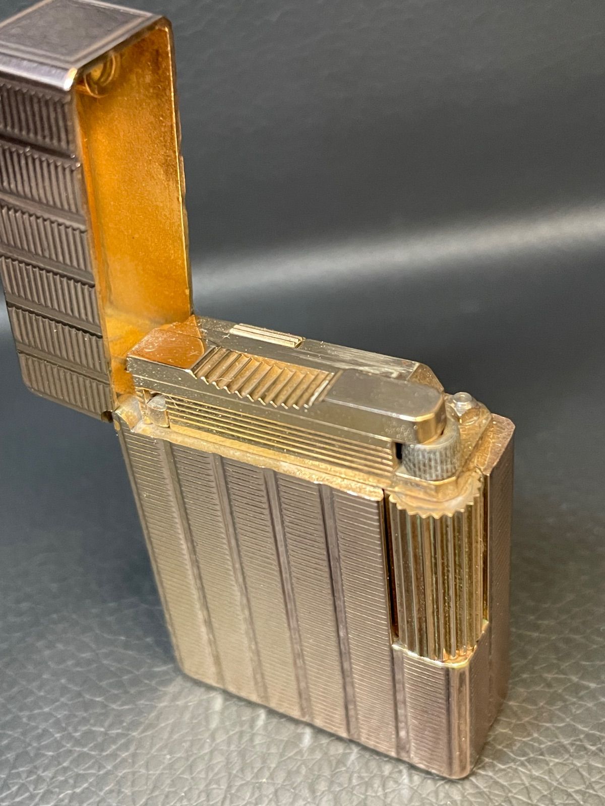 S.T 〇740 ST.DUPONT デュポン ガスライター ギャッツビー ブラック