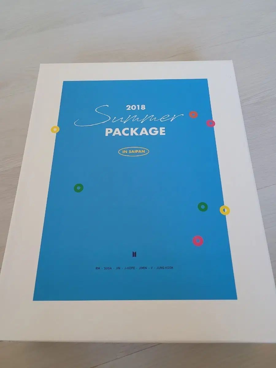 ミュージック BTS SUMMER PACKAGE 2018 BTS 2018 Summer Package In Saipan Out Box White Full Set