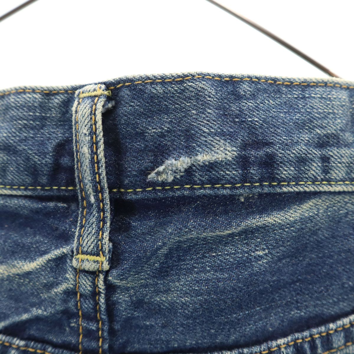 HYSTERIC GLAMOUR ヒステリックグラマー 日本製 ヴィンテージ加工 デニムパンツ W32 ウォッシュブルー ジーンズ メンズ 古着