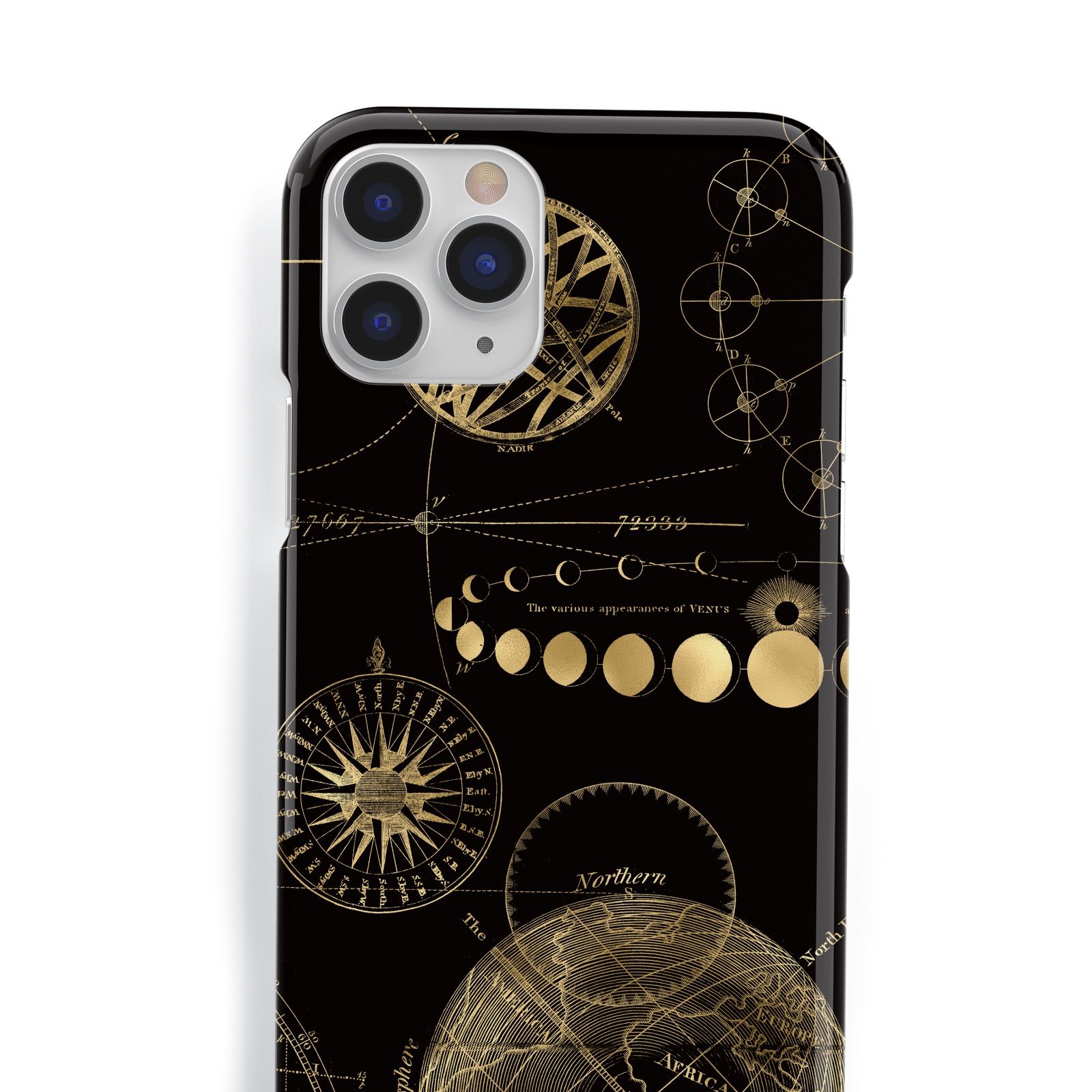 星の科学 スマホケース iPhoneケース 月 星座 惑星 星 ビンテージ