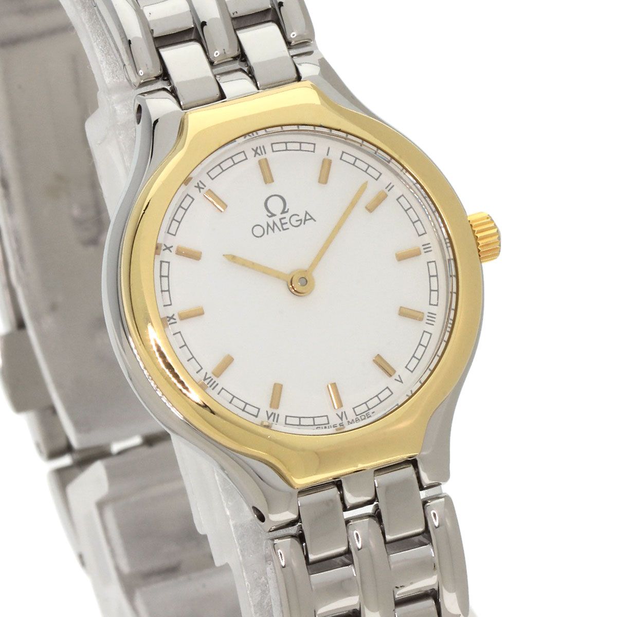 OMEGA オメガ デビル シンボル 腕時計 K18YG レディース OMEGA オメガ デビル シンボル 腕時計 K18YG レディース オメガ