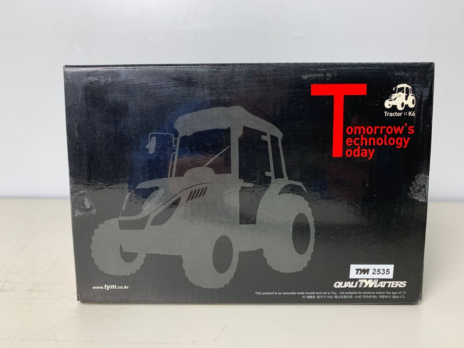 TYM TRACTOR トラクター K6 T603 建機ダイキャスト スケールモデル