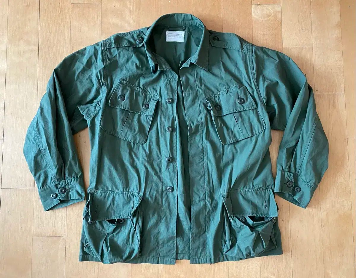 ミリタリー ベトナム戦 初期型 ジャングルファティーグ OD ジャングル軍服