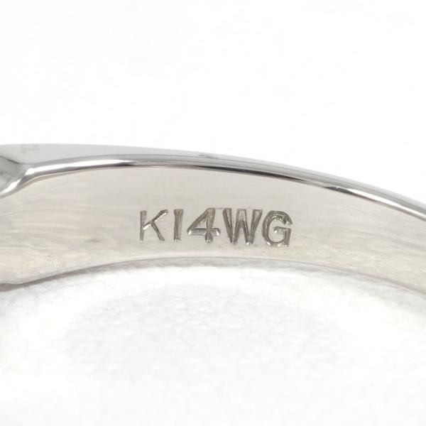 K14WG リング 指輪 12.5号 ダイヤ 総重量約2.4g - メルカリ