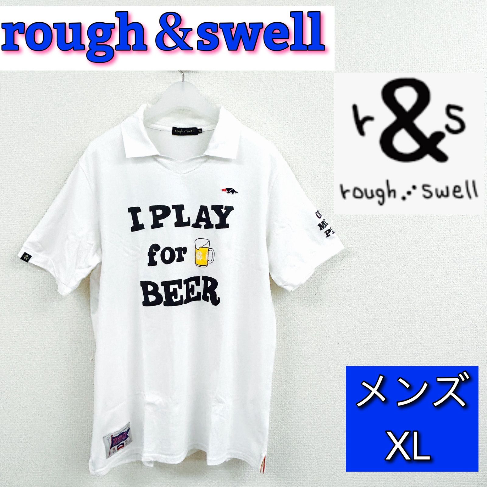 rough&swell ラフアンドスウェル 半袖 Tシャツ メンズ サイズXL ゴルフウェア - メルカリ