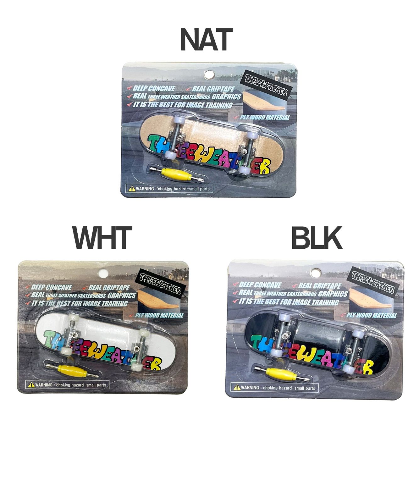 ムラスポ公式】新品 THREE WEATHER スリーウェザー スケートボード