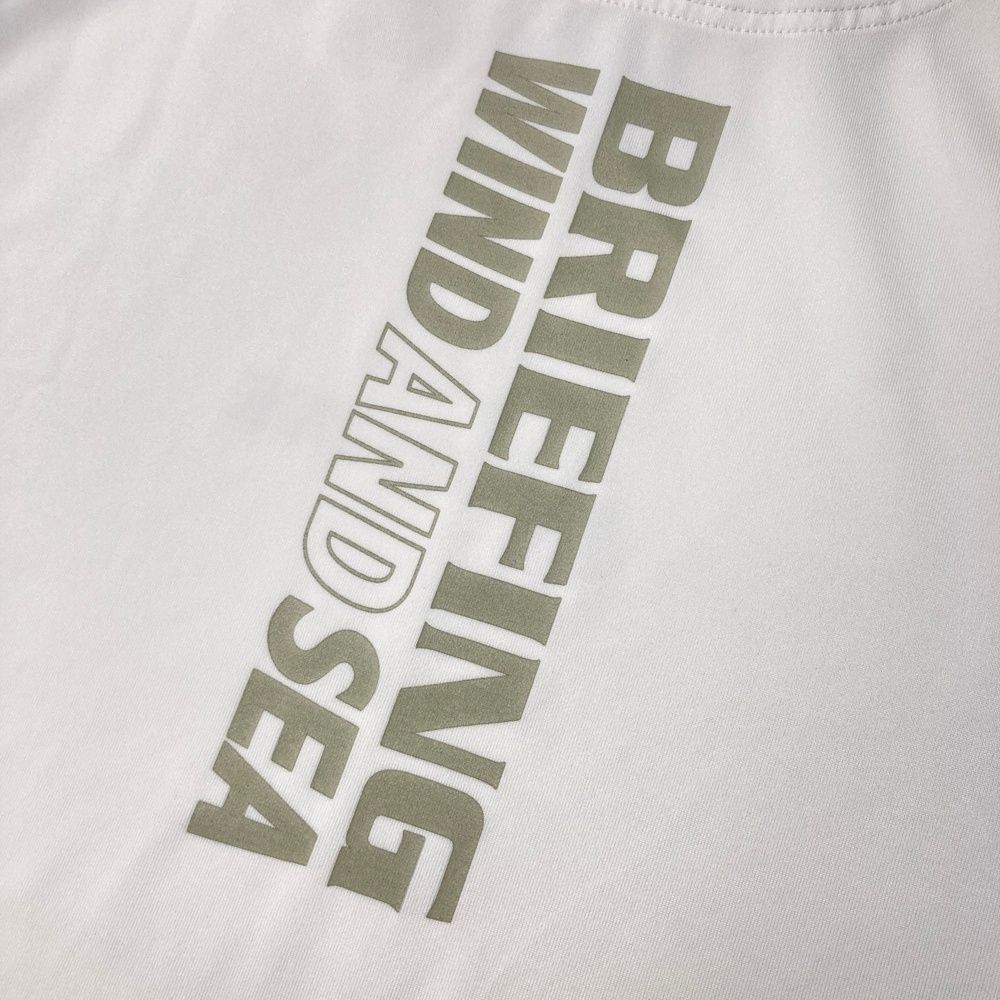 BRIEFING ブリーフィングWIND AND SEA モックネック半袖L BRIEFING ブリーフィングWIND AND SEA モックネック半袖L BRIEFING