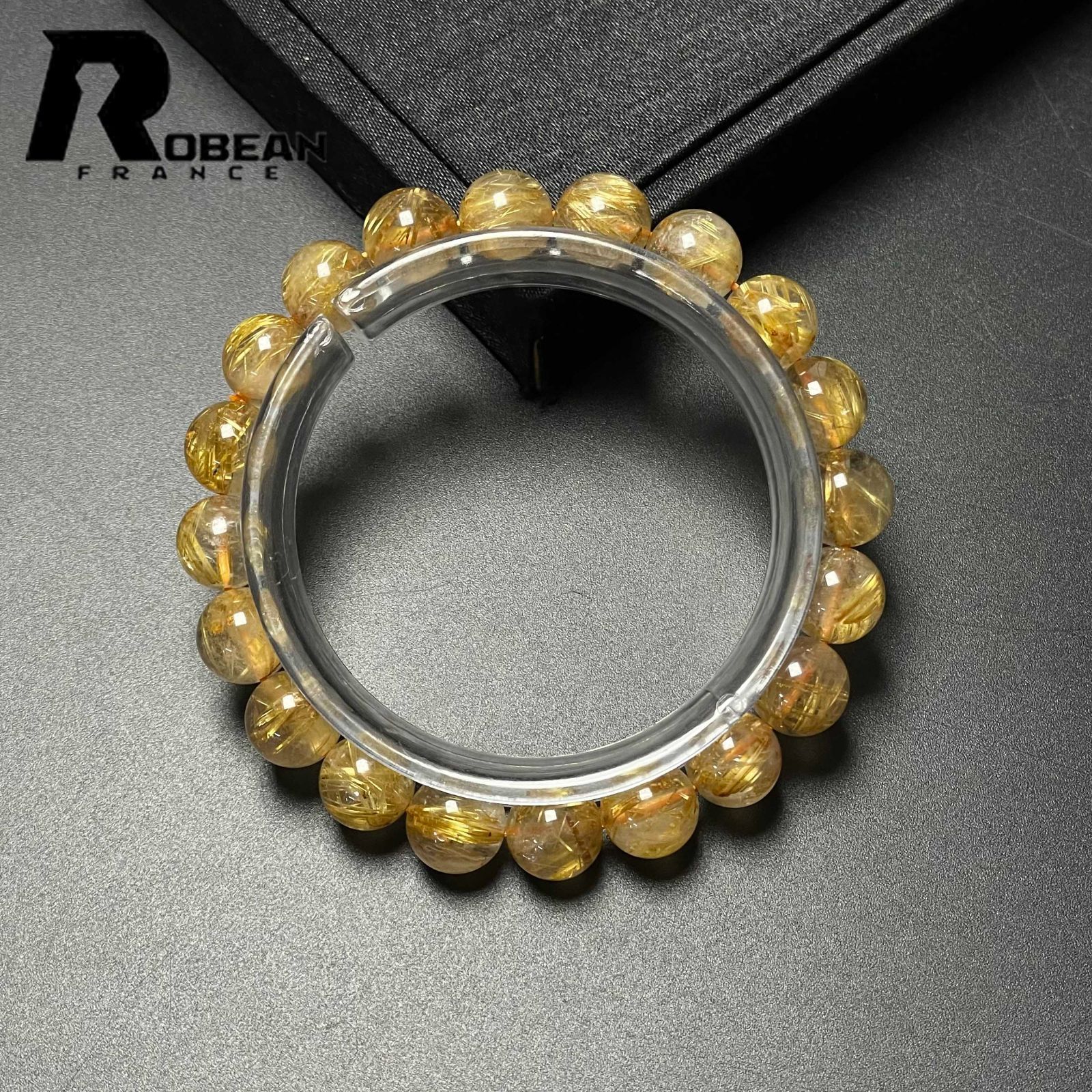 天然石 ガーデンクォーツ共生シトリンのスフィアご購入前に在庫確認