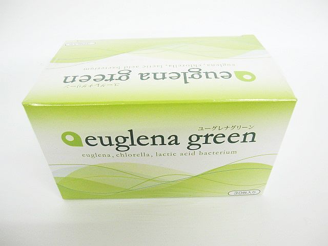 新品 30包×2箱 euglena green ユーグレナグリーン 新品・未開封