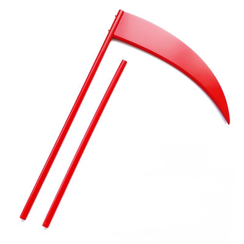 お取寄せ商品 納期ご相談下さい コスプ イテム チェンソーマン 風 パワー 武器 大釜 鎌 カマ 120cm ハロウィンの仮装アイテムとしてもバッチリです