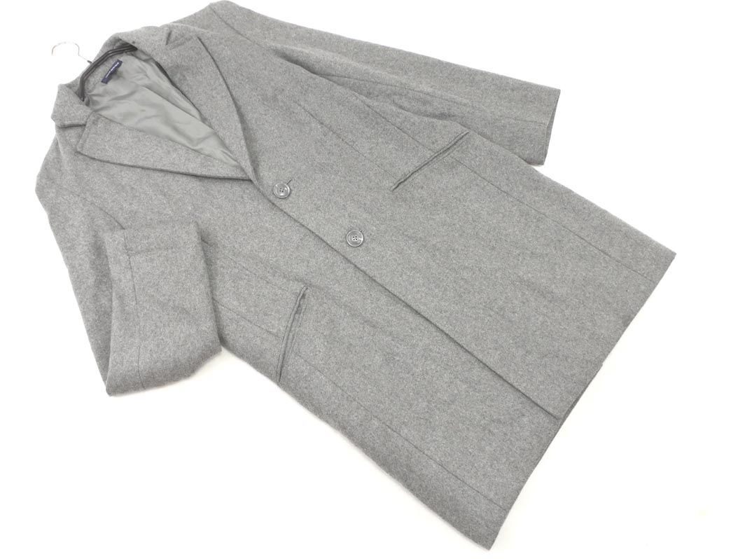 試着のみ！アーバンリサーチ ウールコート　グレー URBAN RESEARCH ITEMS｜ウールミックスコート | Rakuten Fashion