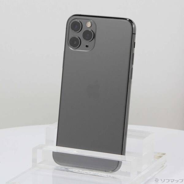 中古品〕 iPhone11 Pro 512GB スペースグレイ MWCD2J／A SIM