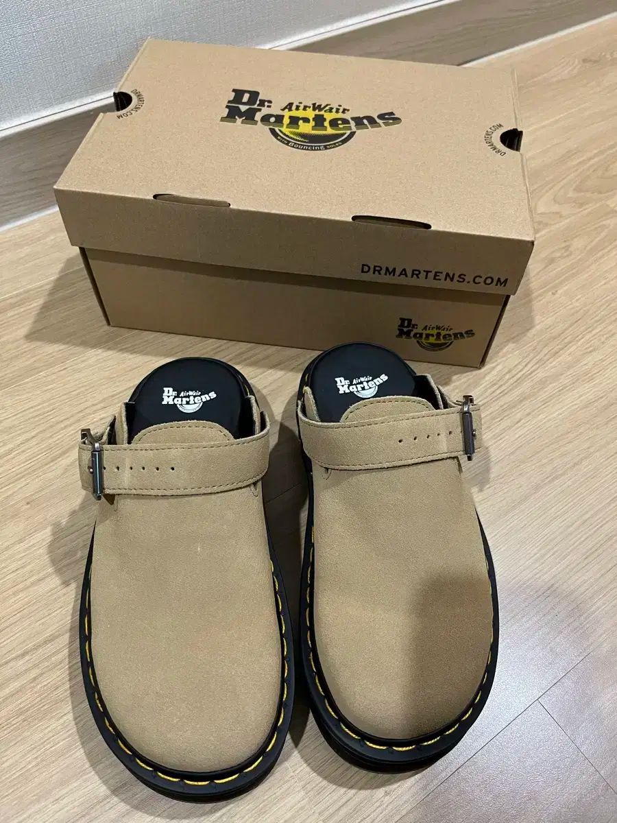 DR MARTENS ドクターマーチン ジェブジャック ミュール ブラウン UK 240