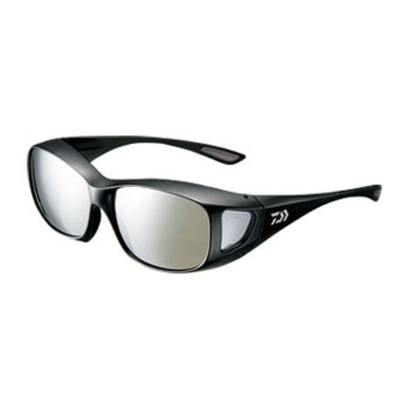 ダイワ Daiwa ポリカーボネイト偏光オーバーグラス グレーフラッシュシルバーミラー