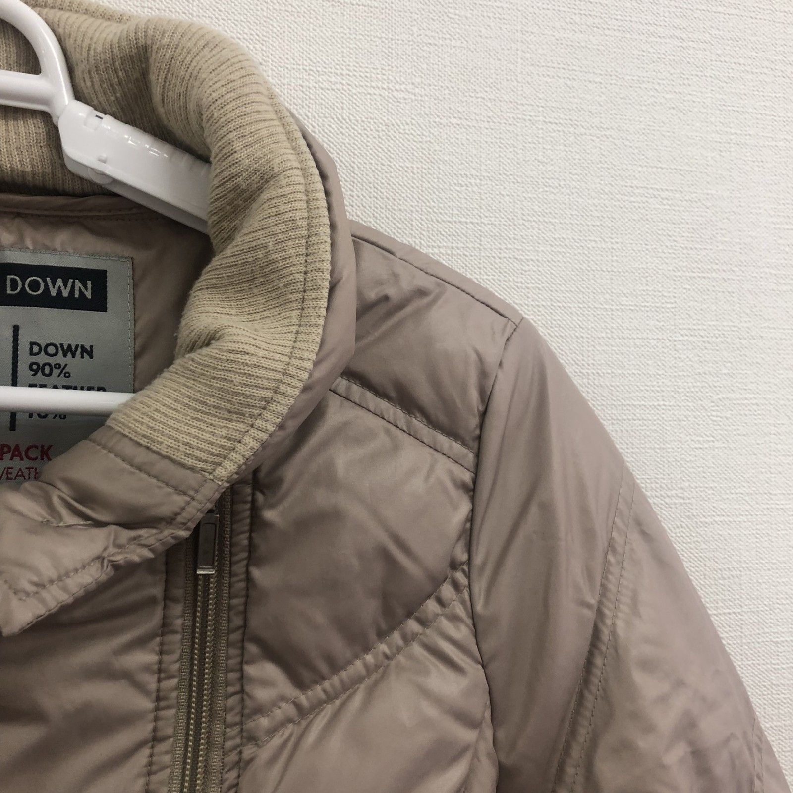 Lugiva】ルギヴァ アウター ダウンコート ロング ベージュ系 サイズ40 