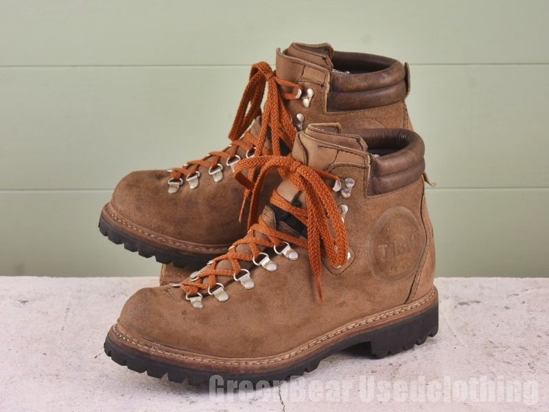 USA製 TIRAH USA ビンテージ トレッキングブーツ 茶 メンズ 10M 28cm A171 アウトドア USA製 TIRAH USA ビンテージ トレッキングブーツ 茶 メンズ