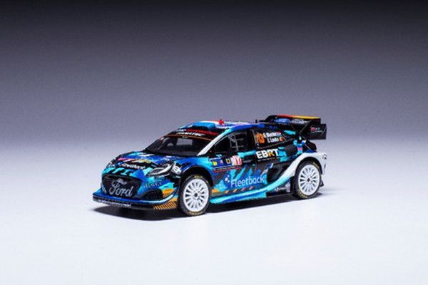 新品 IXO MODELS 1/43 フォード PUMA Rally1 2023年セントラルヨーロピアンラリー #13  G.Munster/L.Louka 完成品ダイキャストミニカー RAM905B [佐川急便]